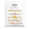 Colorful Temporary Tattoo Stickers | Butterfly Flower Chain 2